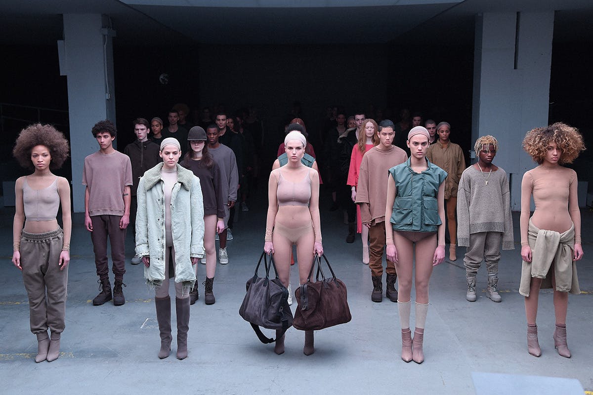 Yeezy season show clearance